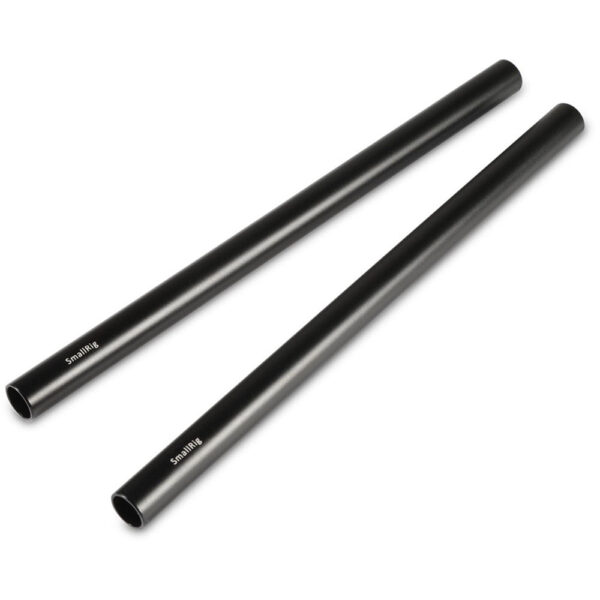 SmallRig 1049 Aluminum Alloy 15mm Rods Pair – 4 Inch (M12 Thread) – Camera Rig Accessories